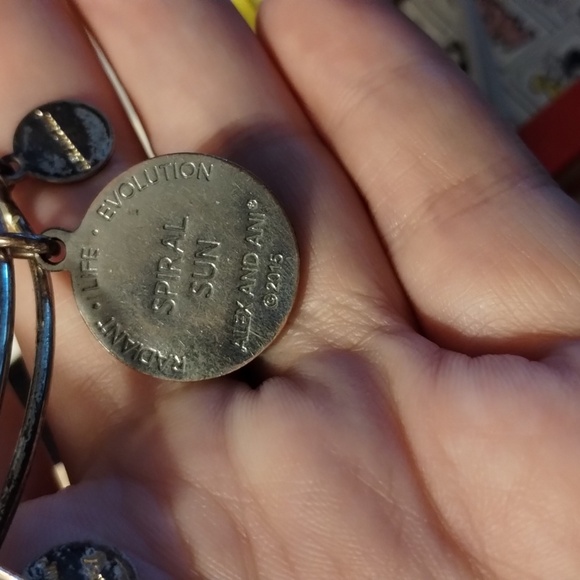 Alex and Ani Spiral Sun Bracelet - Picture 3 of 5